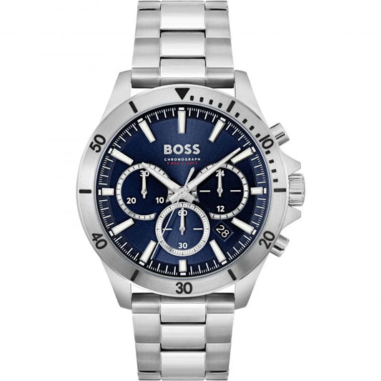 Men's Boss Troper Blue Dial Chronograph Watch