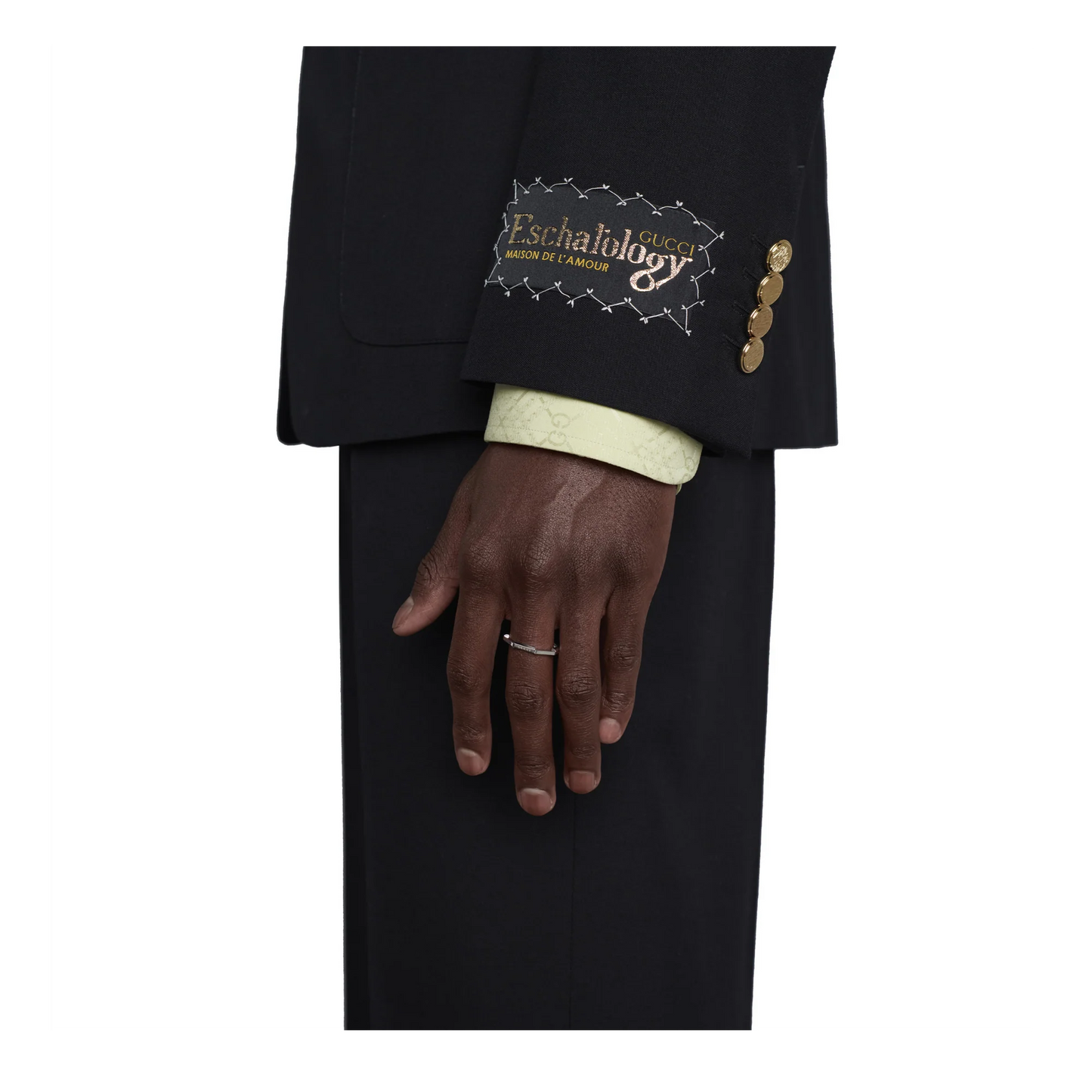 GUCCI Link To Love 18ct White Gold Ring