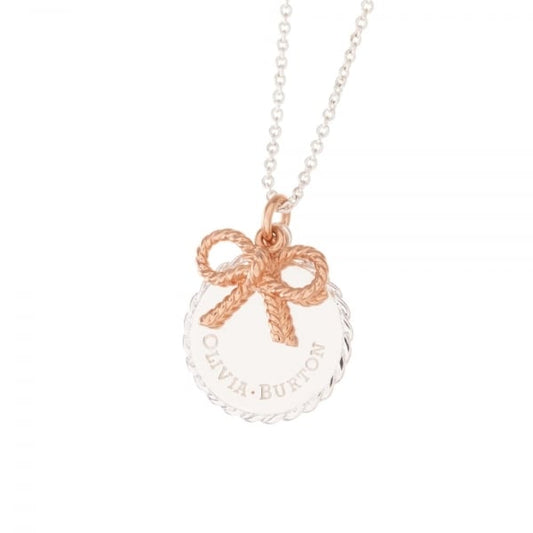 Vintage Bow Coin & Bow Necklace - OBJ16VBN05