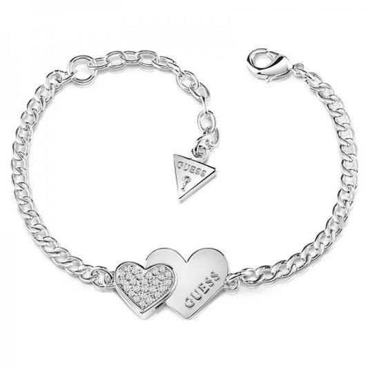 Guess Rhodium Plated Bracelet