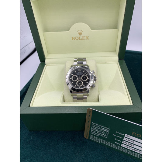 Men's Stainless Steel Cosmograph Daytona Watch. 116520