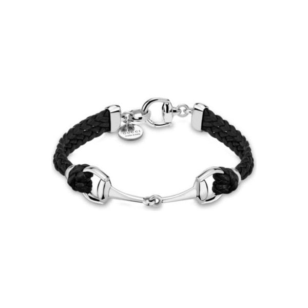 Horsebit Leather Bracelet