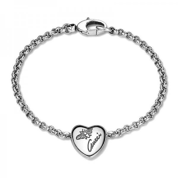 Flora Heart Bracelet 17cm