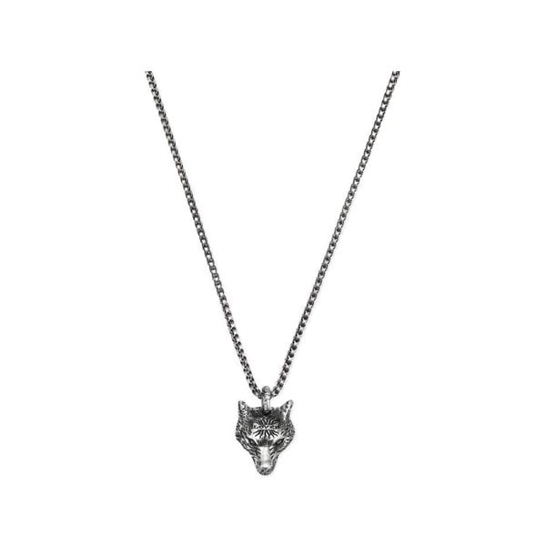 Anger Forest Silver Wolf Head