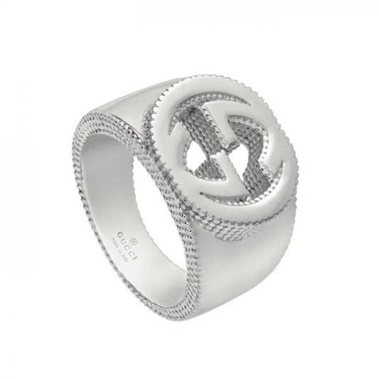 Gucci Interlocking Silver - Size 11