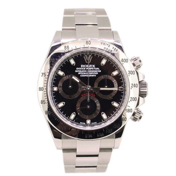 Men's Steel Daytona Chromalight Markers Watch. 116520
