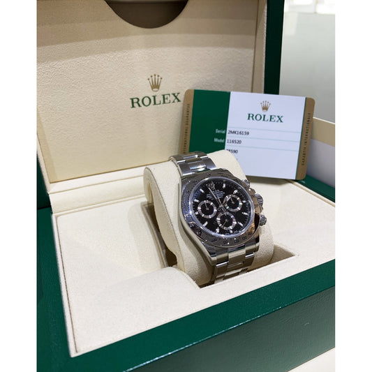 Men's Stainless Steel Daytona Chromalight Markers Watch. 116520