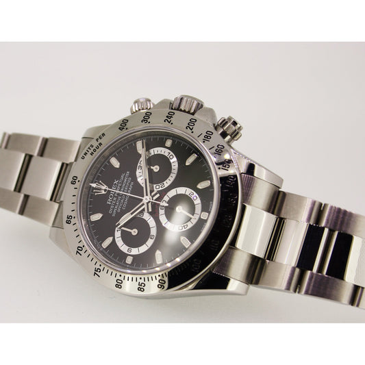 Men's Stainless Steel Daytona Chromalight Markers Watch. 116520