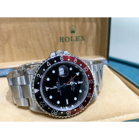 Men's Stainless Steel GMT Master II Watch. 16710
