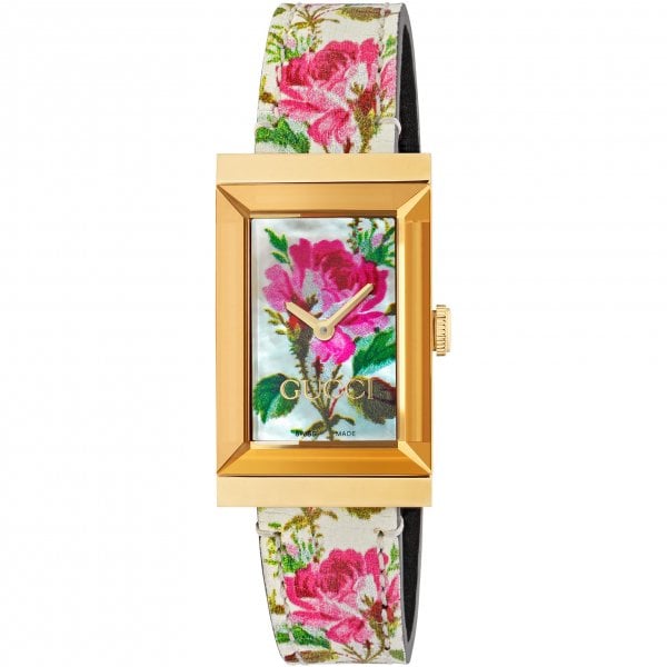 GUCCI LADIES G FRAME WATCH