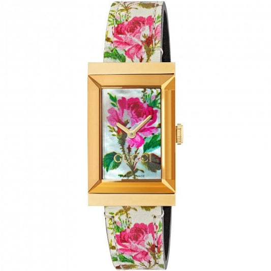 GUCCI LADIES G FRAME WATCH