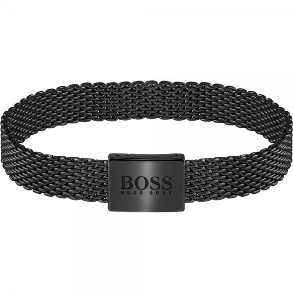 Gents BOSS Jewellery Mesh Essentials Bracelet