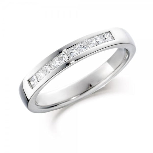 White Gold 3mm Ring