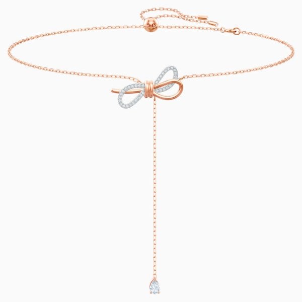 Lifelong Bow Y necklace