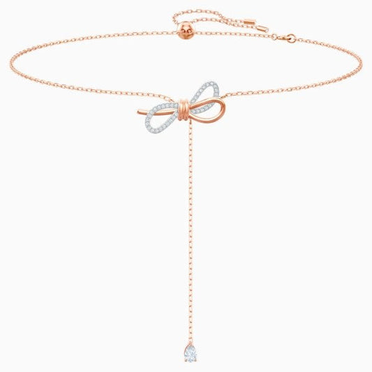 Lifelong Bow Y necklace
