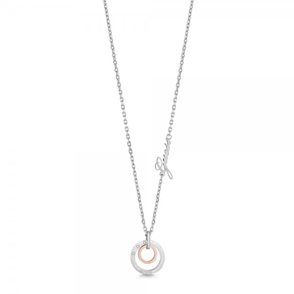 Eternal Circles Two Tone Necklace