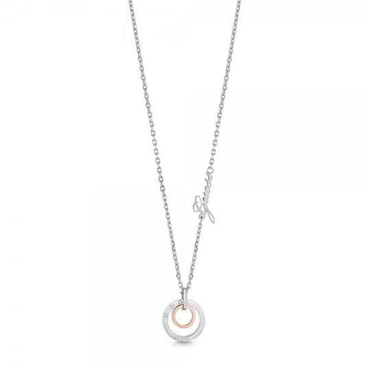 Eternal Circles Two Tone Necklace