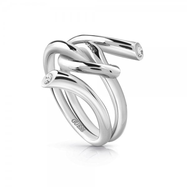 KNOT SILVER RING