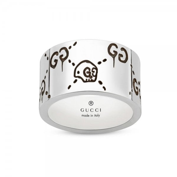 Silver Ghost Ring - Size 13