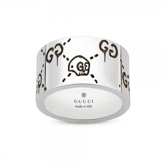 Silver Ghost Ring - Size 13