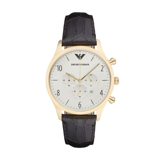 Mens Chronograph Strap Watch
