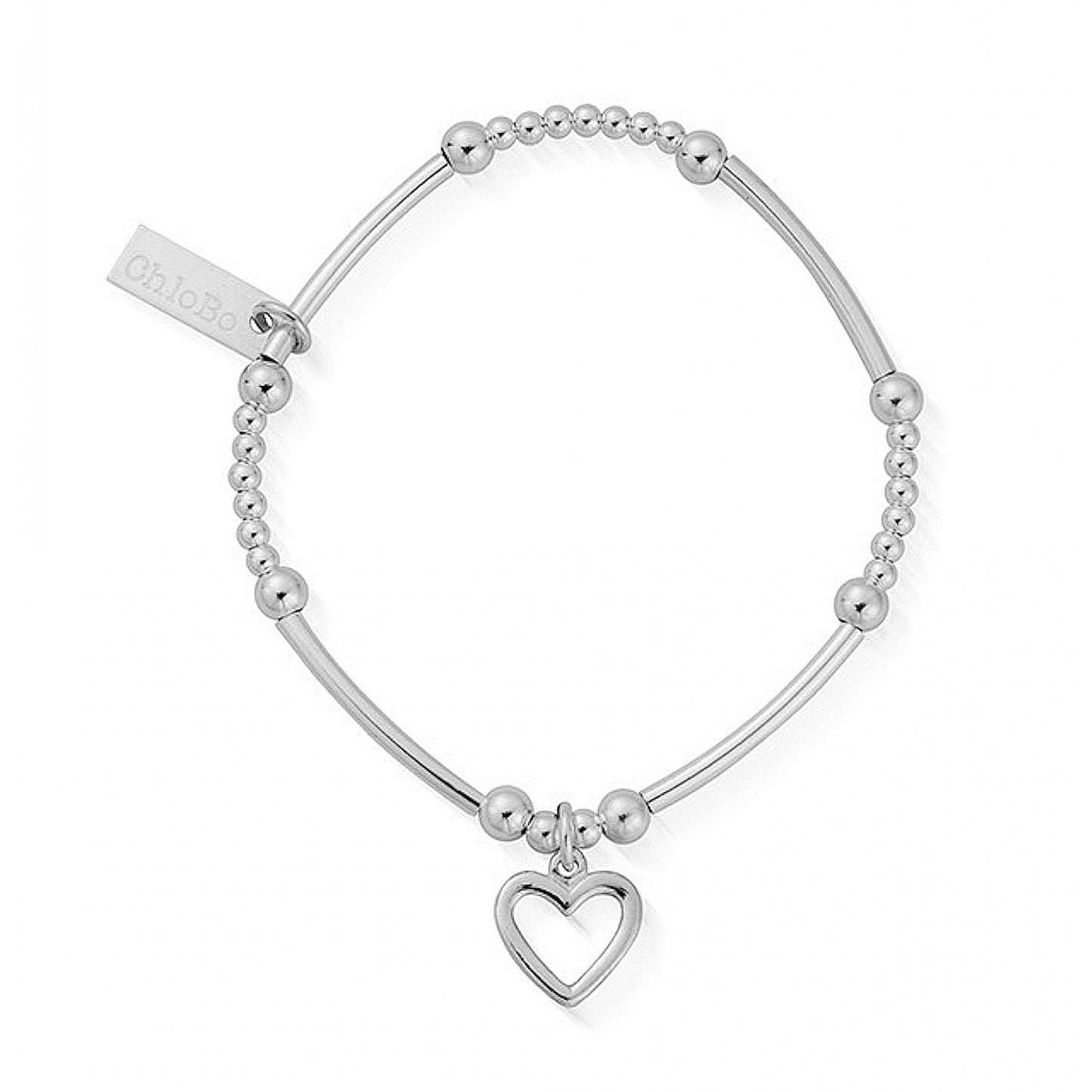 Children's Cute Mini Open Heart Bracelet