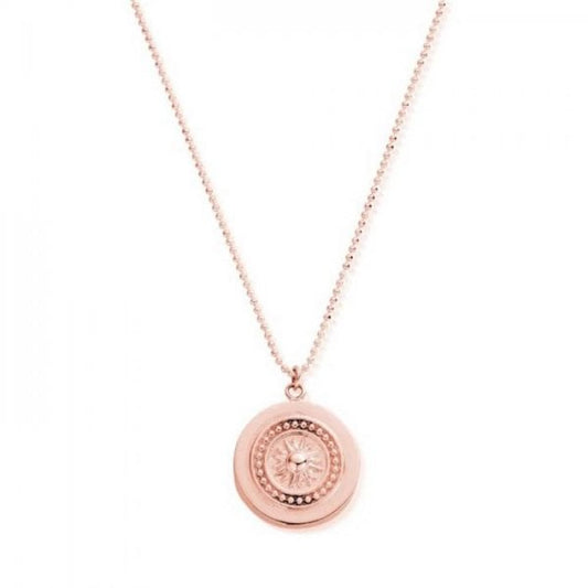 ChloBo Silver Rose Tone Necklace