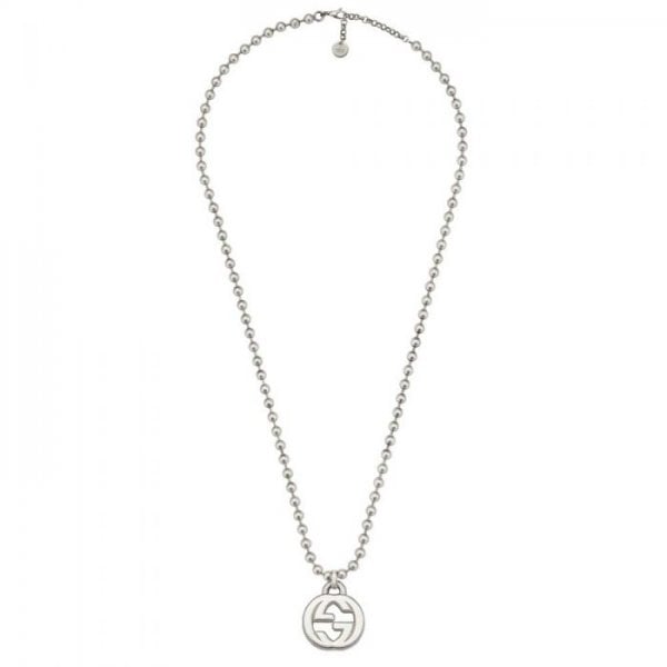 GG Silver 4mm Beaded Necklace