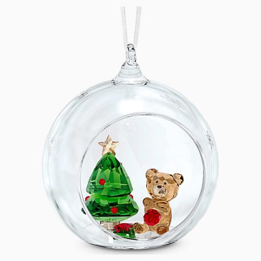 Joyful Christmas Scene Ball Ornament