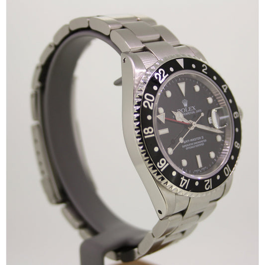 Men's Stainless Steel GMT Master II Watch. 16710