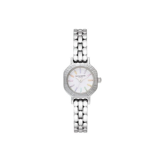 RAINBOW SILVER BRACELET WATCH