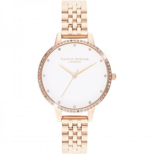 RAINBOW BEZEL WATCH