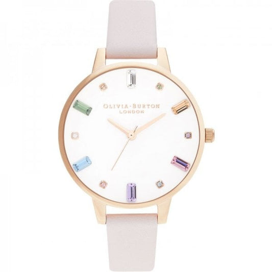 Rainbow Blossom Rose Watch