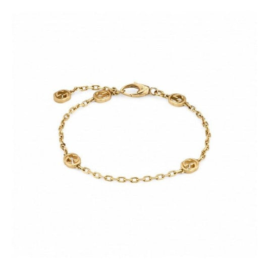 Gucci Interlocking 18ct Yellow Gold Bracelet