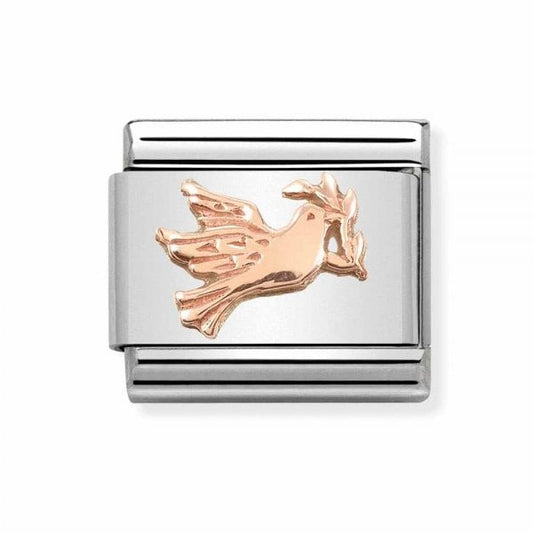 Classic Rose Gold Dove Link
