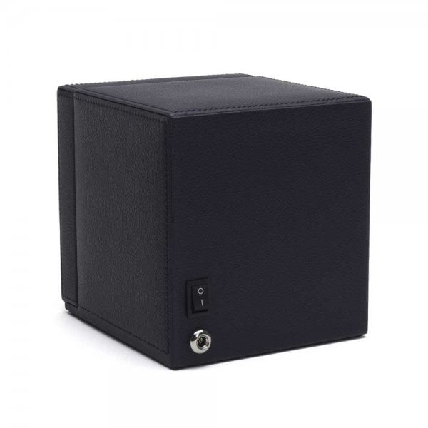 Wolf Cub With Cover Blue Watch Winder