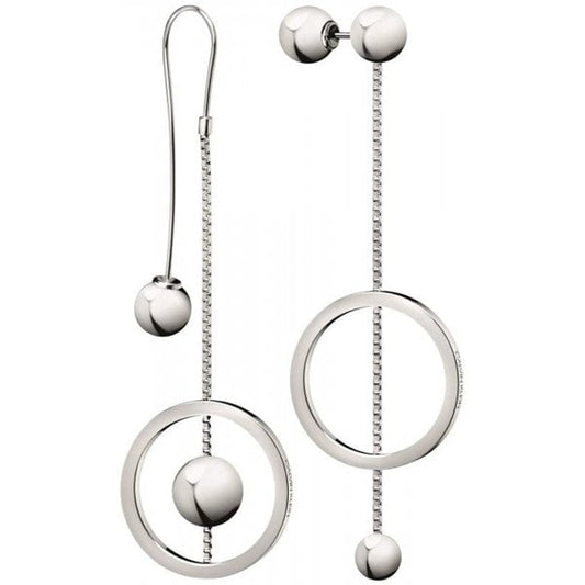 Calvin Klein "Unpaired" Stainless Steel Earrings