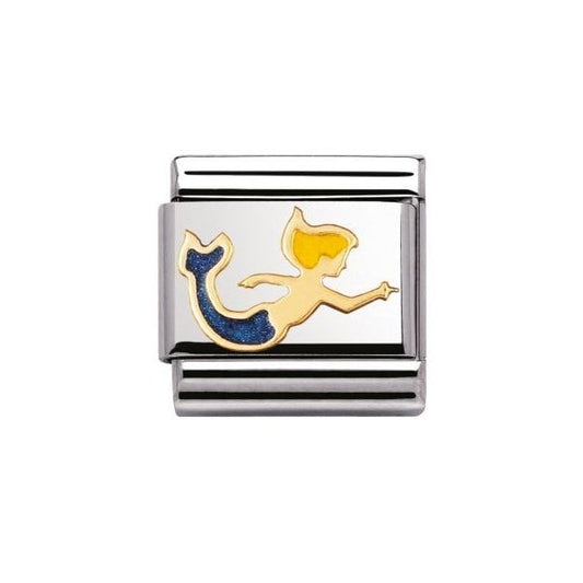 Gold Daily Life Mermaid Charm