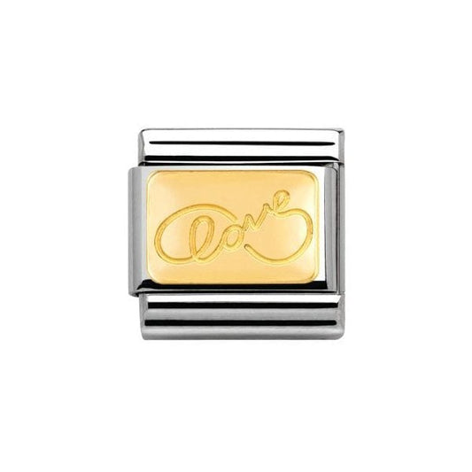 Infinite Love Gold Charm