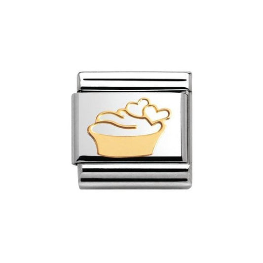 Classic Gold Madame Monsieur Cake Charm