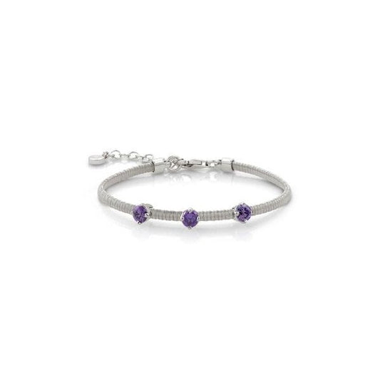 Sterling Silver with Violet St
