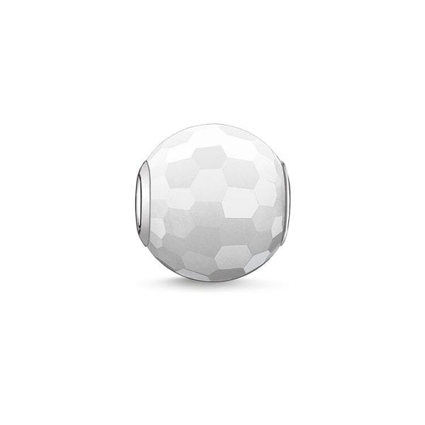 Thomas Sabo Silver White Jade Stone