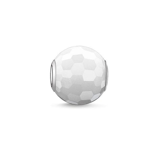 Thomas Sabo Silver White Jade Stone