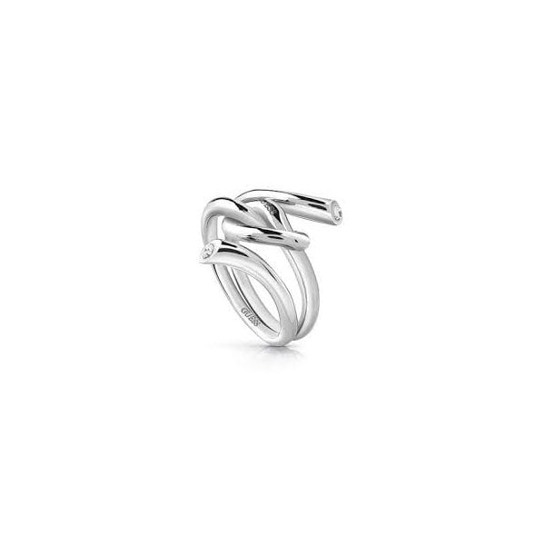 KNOT SILVER RING