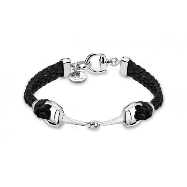 Horsebit Leather Bracelet