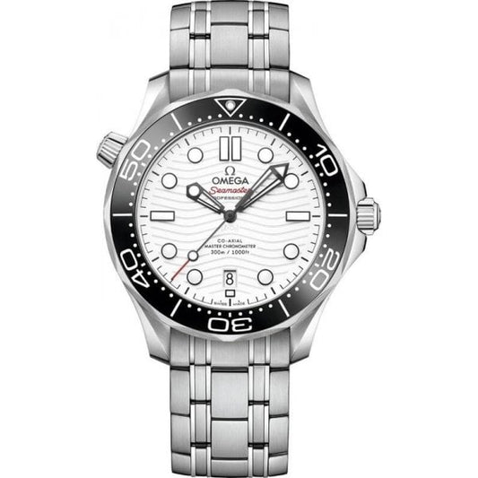 Seamaster 300m Co Axial Master White Dial