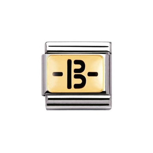 Gold -B Negative Charm