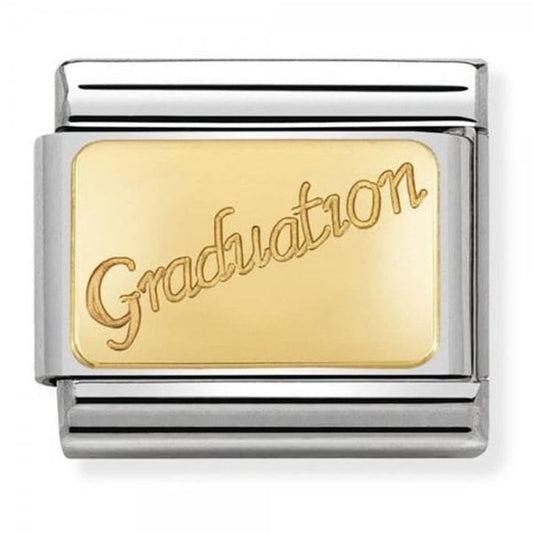 Graduation Gold Charm