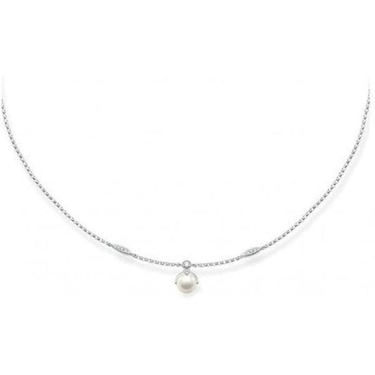 Thomas Sabo Silver Zirconia Necklace with Pendant