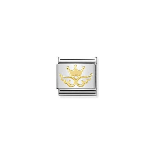 Gold Power Angel Charm